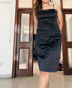 Heavy Satin Cocktail Dress