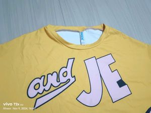 Tom and Jerry Yellow T-Shirt
