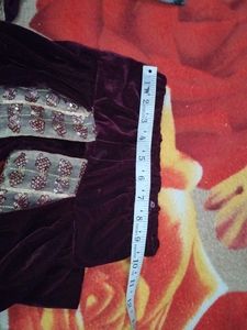 Elegant Velvet Kurta Set