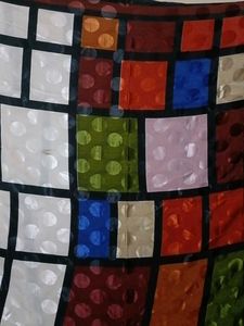 Colorful Patterned Fabric Piece