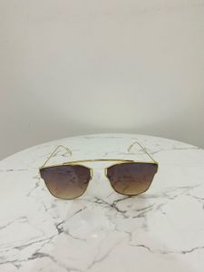Dior 7A Quality Replica Sunglasses with Gold Frame