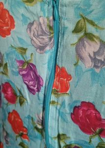 Vintage Floral Midi Dress
