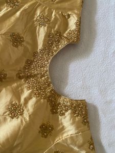 Golden Embellished Blouse
