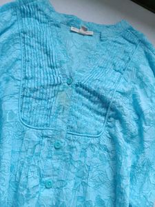 Beautiful Blue Ethnic Blouse