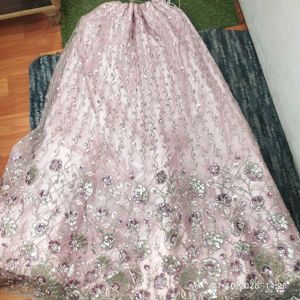 Stunning Pink Sequined Lehenga Choli