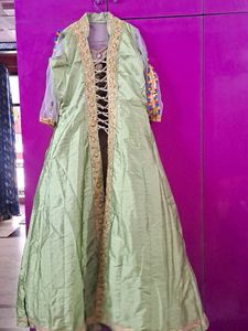 Designer long gown