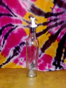 Glass Oil Container