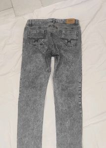 Black and Grey Jeans Set