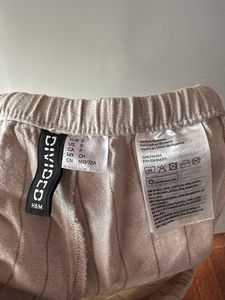 Striped Wide Leg linen trouser