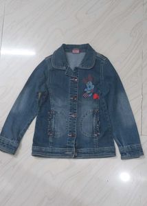 Denim Jacket For 6 to 8year Girl