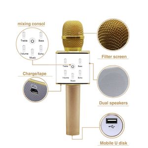 Portable Karaoke Microphone with Case