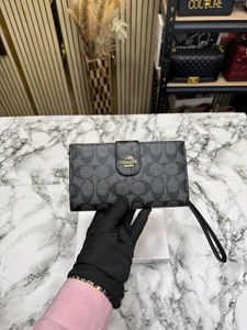 Coach Signature Canvas Wallet