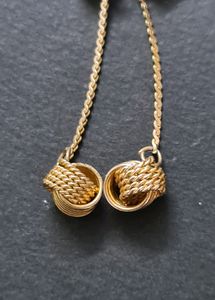 Dazzling Golden Stylish Danglers For Your Ears