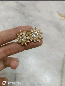 6 Kundan  Hand Chann &amp; Earrings