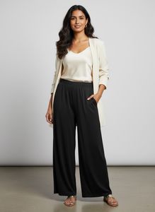 Elegant Black Palazzo Pants