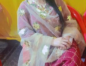 beautiful salwar suit with prettiest dupatta