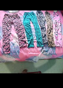 Vibrant Printed Palazzos - Set of 3