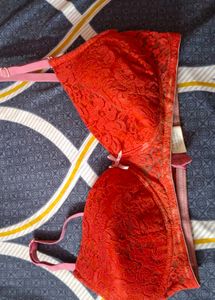 red  panty and bra