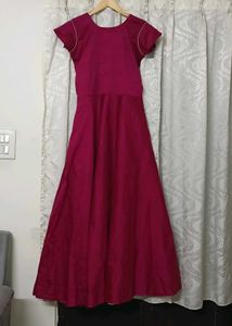 Beautiful Magenta Ethnic Gown