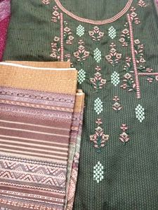 "Cozy Elegance:  Woolen Kurti Suit Piece"