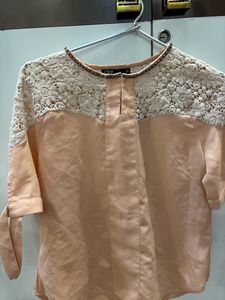 Stylish Peach Top