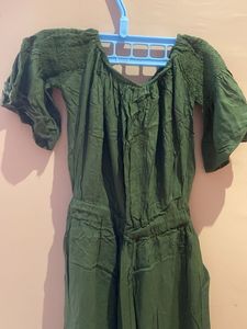 Stylish Green Jumpsuit