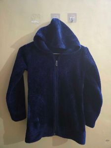 Blue Fleece Hoodie✨️