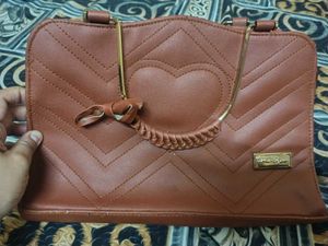 Chic Quilted Heart Handbag