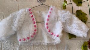 Adorable White Baby Frock