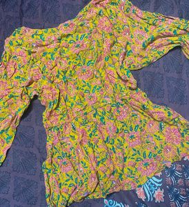 Floral Print Blouse