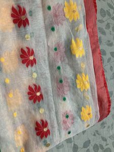 nice jamdani saree