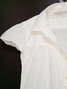 Floral White Shirt Formal