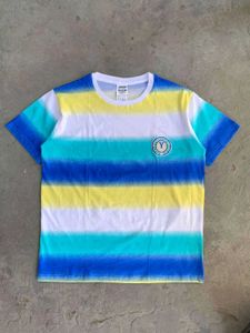 Original Slant Retro Striped Graphic Tee