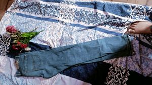 Jeans T-shirt And Shrug Set