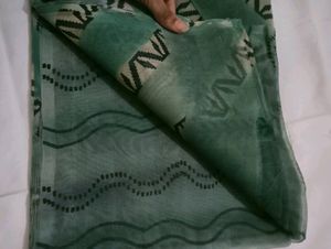 New Cotton Poly Mix Saree