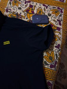 Jack &amp; Jones Navy Polo T-Shirt
