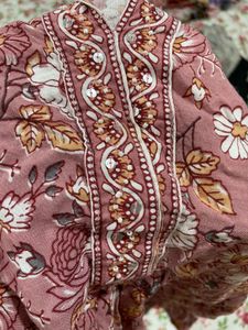Floral Printed cotton tunic