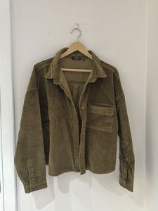 Corduroy Olive Green Jacket
