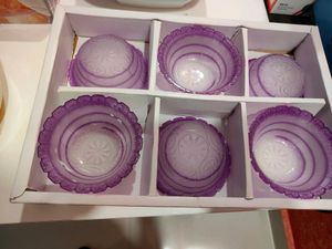 Glass Bowl 6 Piece Set