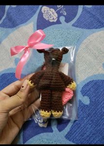 crochet mr. bean teddy 🧸