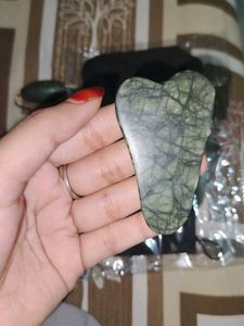 Jade Roller, Gua Sha, Exfoliating Glove, Massage C
