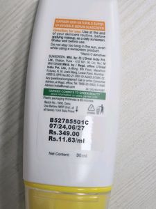 GARNIER SUNSCREEN 50+SPF