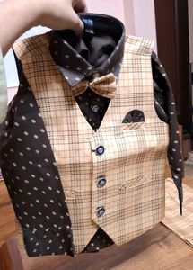 premium kids party wear suit - 4 Pc set