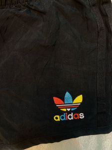 Adidas Originals Black Slim Shorts (AY9453)