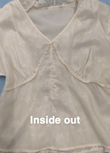 coquette embroidered top