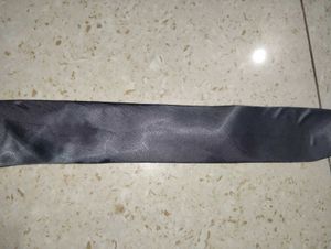 Classic Grey Satin Tie