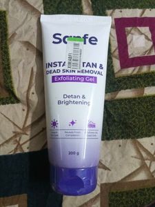 Sanfe Exfoliating Gel for Tan Removal