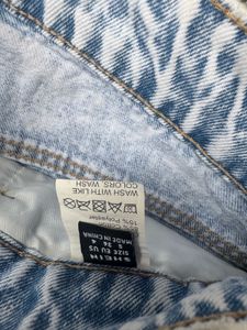 Women's Acid Wash Wide Leg Jeans