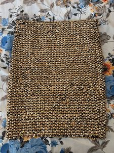 Sparkling Sequin Mini Skirt