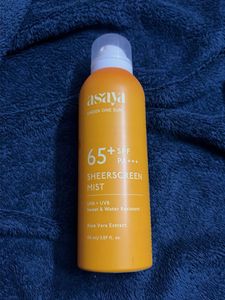 Asaya Sheerscreen Mist SPF 65+